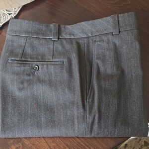 Kenneth cole dress pants. Flat front pink stripes